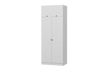 Fruitland Garderob 90 cm - Vit - Products - Förvaring - Garderober & garderobssystem - Garderobsskåp