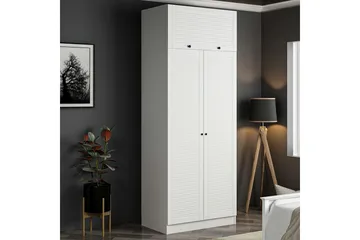 Fruitland Garderob 90 cm - Vit - Products - Förvaring - Garderober & garderobssystem - Garderobsskåp