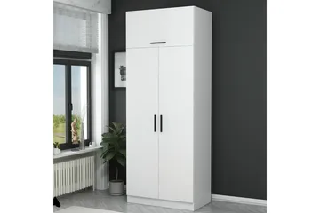 Fruitland Garderob 90 cm - Vit - Products - Förvaring - Garderober & garderobssystem - Garderobsskåp