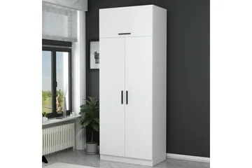 Fruitland Garderob 90 cm - Vit - Products - Förvaring - Garderober & garderobssystem - Garderobsskåp