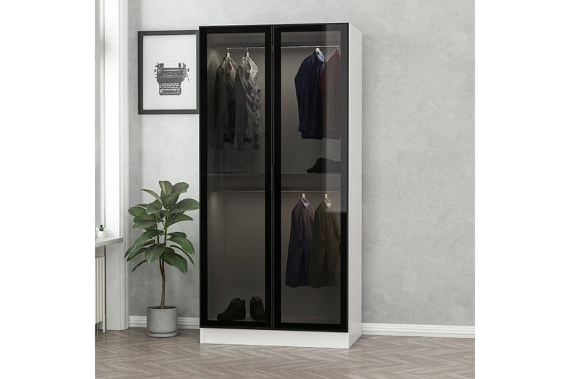 Fruitland Garderob 90 cm - Vit - Products - Förvaring - Garderober & garderobssystem - Garderobsskåp
