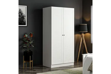 Fruitland Garderob 90 cm - Vit - Products - Förvaring - Garderober & garderobssystem - Garderobsskåp