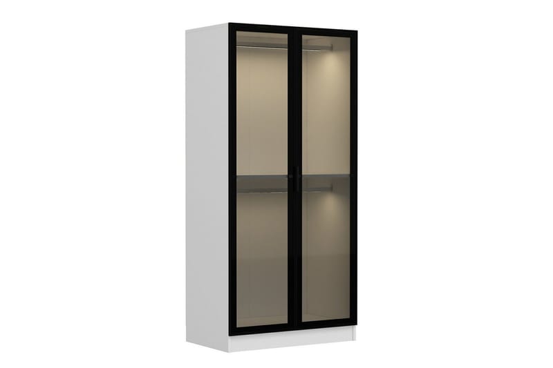 Fruitland Garderob 90 cm - Vit - Products - Förvaring - Garderober & garderobssystem - Garderobsskåp