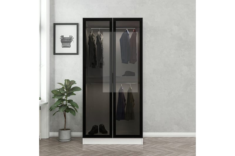 Fruitland Garderob 90 cm - Vit - Products - Förvaring - Garderober & garderobssystem - Garderobsskåp