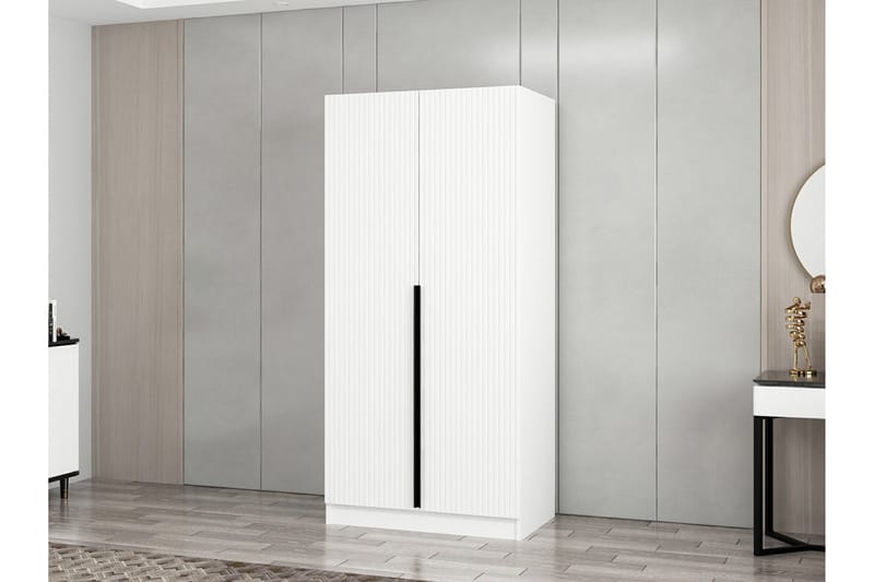 Fruitland Garderob 90 cm - Vit - Products - Förvaring - Garderober & garderobssystem - Garderobsskåp