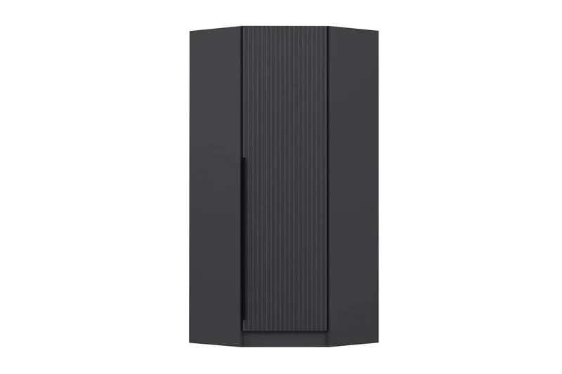 Fruitland Hörngarderob 74 cm - Antracit - Products - Förvaring - Garderober & garderobssystem - Hörngarderob