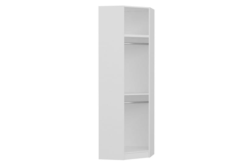 Fruitland Hörngarderob 74 cm - Vit - Products - Förvaring - Garderober & garderobssystem - Hörngarderob