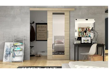 Skjutd örr ELVERUM - Ek - Products - Förvaring - Garderober & garderobssystem - Garderobsdörr - Skjutdörr garderob & walk-in closet