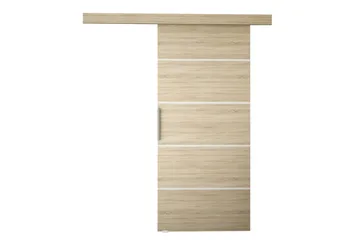 Skjutdörr ELVERUM LED-belysning - Ek - Products - Förvaring - Garderober & garderobssystem - Garderobsdörr - Skjutdörr garderob & walk-in closet