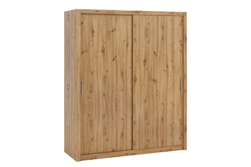 Julissa Garderob 180 cm - Natur - Products - Förvaring - Garderober & garderobssystem - Garderobsskåp