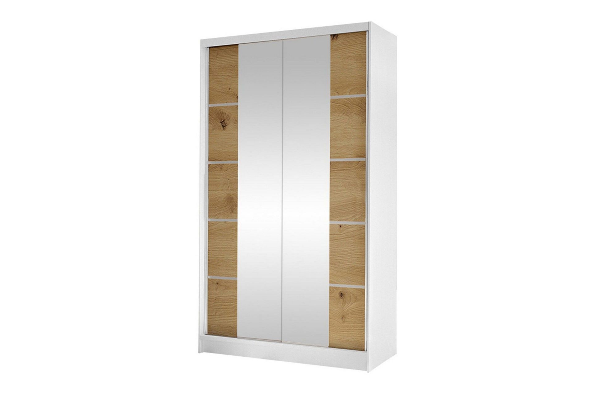 Glenmore Garderob m. Spegel White