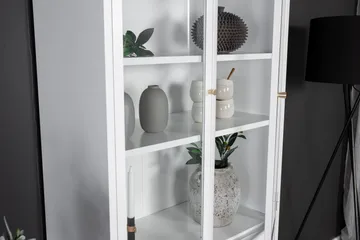 Bakal Bokhylla med Luckor - Vit - Products - Förvaring - Hylla - Bokhylla