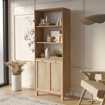 Dune Bokhylla 69,5x180x32 cm - Ek - Products - Förvaring - Hylla - Bokhylla