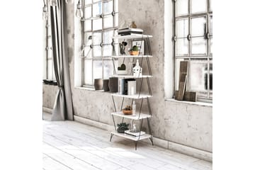 Bokhylla Igazz Bokhylla 48x31 cm 5 Hyllor Vit - Products - Förvaring - Hylla - Bokhylla