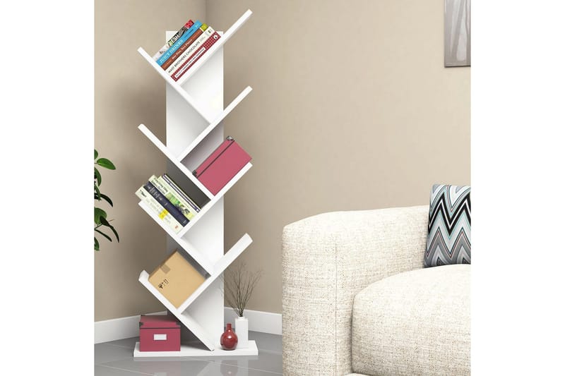 Bokhylla Spearin Bokhylla 46 cm Vit - Products - Förvaring - Hylla - Bokhylla