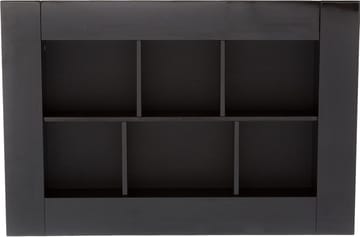 Bokhylla Trivas Vägghängd 90x60 cm - Svart - Products - Förvaring - Hylla - Bokhylla
