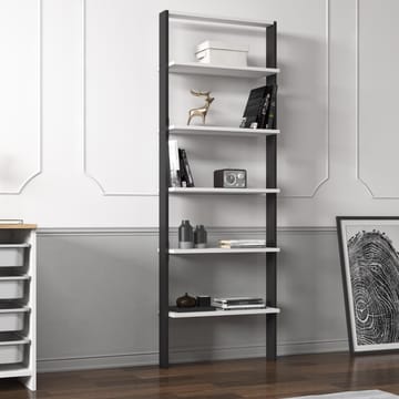 Branik Bokhylla 61x180x25 cm - Antracit och vit - Products - Förvaring - Hylla - Bokhylla