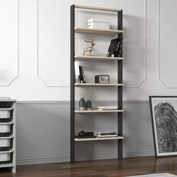 Branik Bokhylla 61x180x25 cm - Travertine och Anthracite - Products - Förvaring - Hylla - Bokhylla