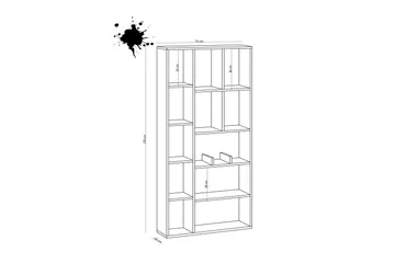 Desgrar Bokhylla 75x170 cm - Blå - Products - Förvaring - Hylla - Bokhylla
