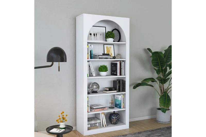 Eimar Bokhylla 80 cm - Vit - Products - Förvaring - Hylla - Bokhylla