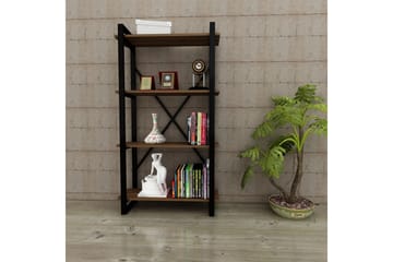 Furny Home Bokhylla - Valnöt - Products - Förvaring - Hylla - Bokhylla