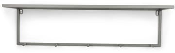 Hatthylla 75 cm i Metall - Grå - Products - Förvaring - Hylla - Hatthylla