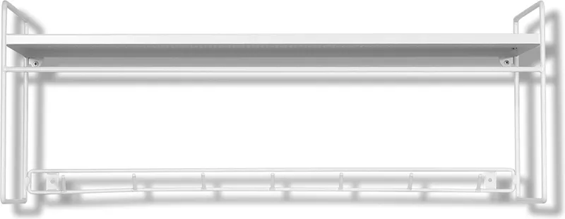 Hatthylla Revel 80 cm, Vit