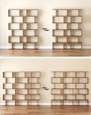 Hektor bokhylla - Brun - Brun - Products - Förvaring - Hylla - Bokhylla