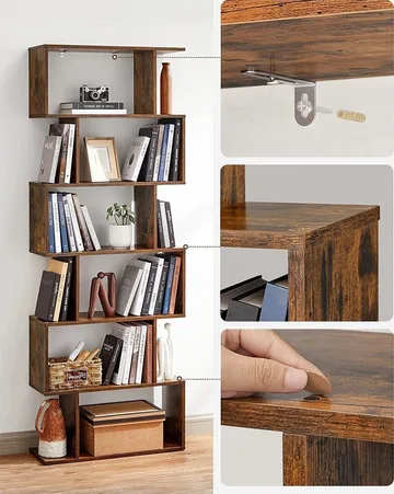 Hektor bokhylla - Brun - Brun - Products - Förvaring - Hylla - Bokhylla