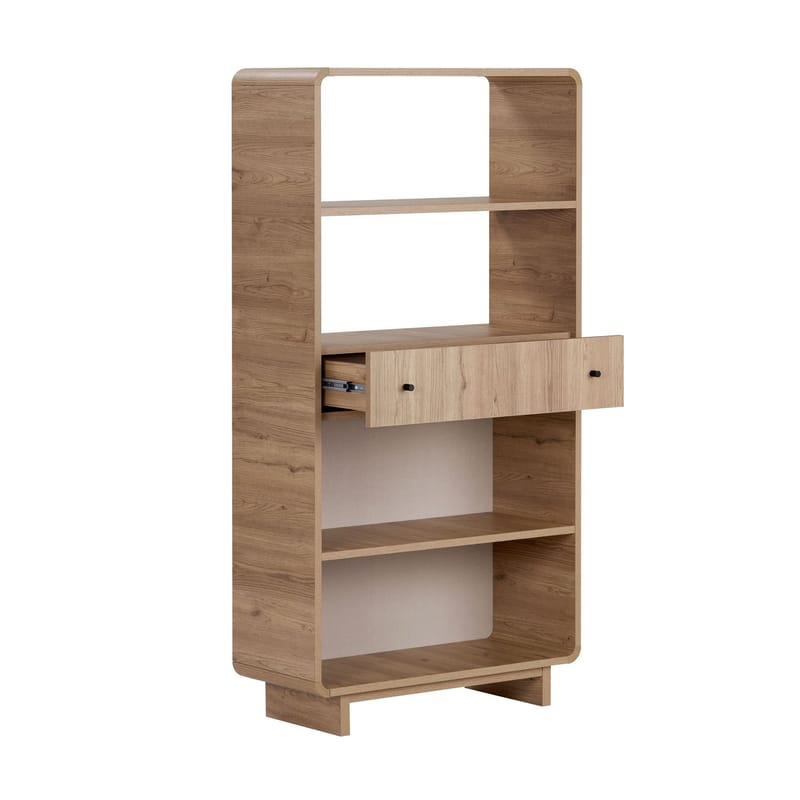 Kalvo Bokhylla 78x153x34 cm - Ek - Products - Förvaring - Hylla - Bokhylla