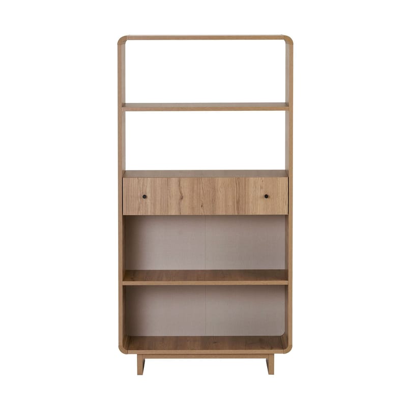 Kalvo Bokhylla 78x153x34 cm - Ek - Products - Förvaring - Hylla - Bokhylla