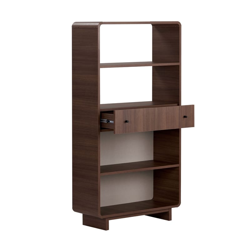 Kalvo Bokhylla 78x153x34 cm - Valnöt - Products - Förvaring - Hylla - Bokhylla