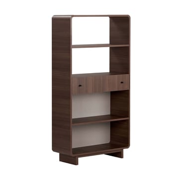 Kalvo Bokhylla 78x153x34 cm - Valnöt - Products - Förvaring - Hylla - Bokhylla