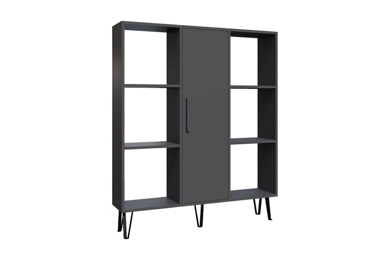 Matthie Bokhylla 120x25 cm, Antracit