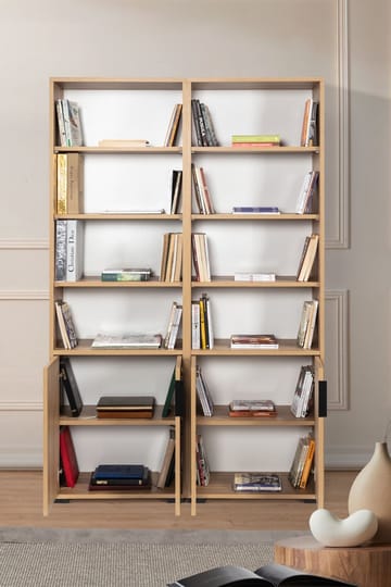 Pavio Bokhylla 120x187x30 cm - Sapphire Oak - Products - Förvaring - Hylla - Bokhylla
