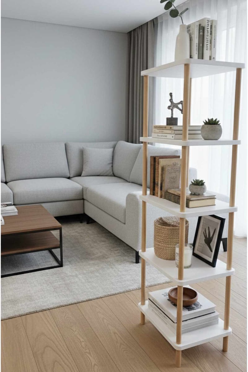 Ryrhyrdhonar Bokhylla 60x136x25 cm - Vit - Products - Förvaring - Hylla - Bokhylla