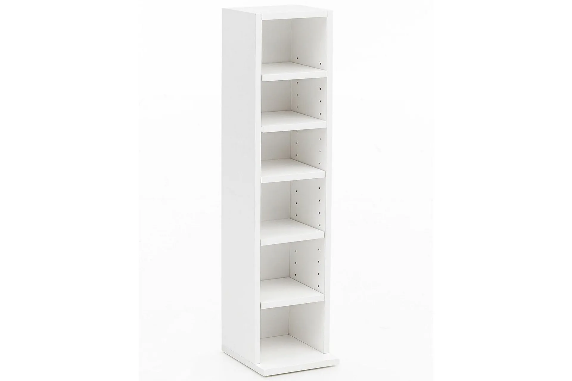 Stående hylla Wohnling Melaminbelagd spånskiva bokförvaring modern