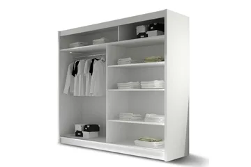 Prag Garderob 180x57x215 cm - Beige - Products - Förvaring - Garderober & garderobssystem