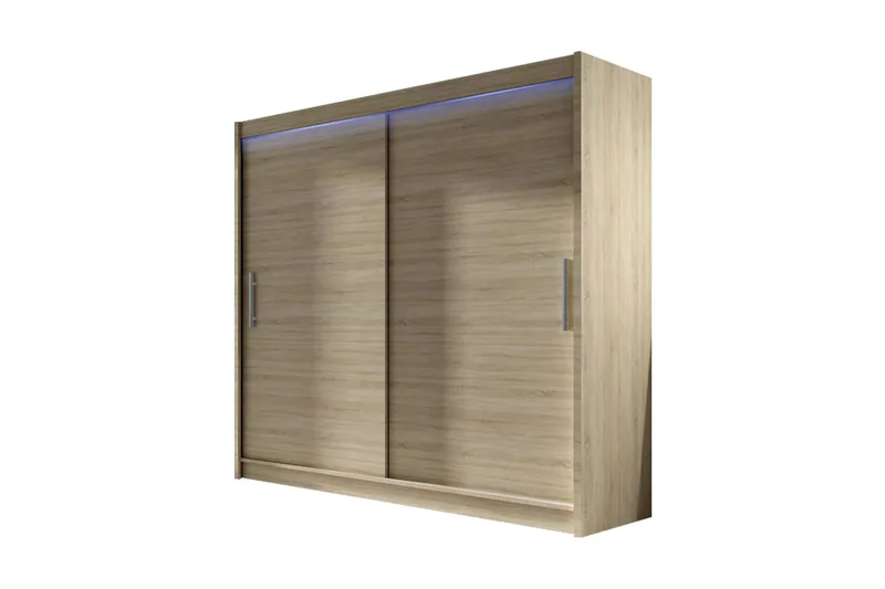 Prag Garderob 180x57x215 cm - Beige - Products - Förvaring - Garderober & garderobssystem