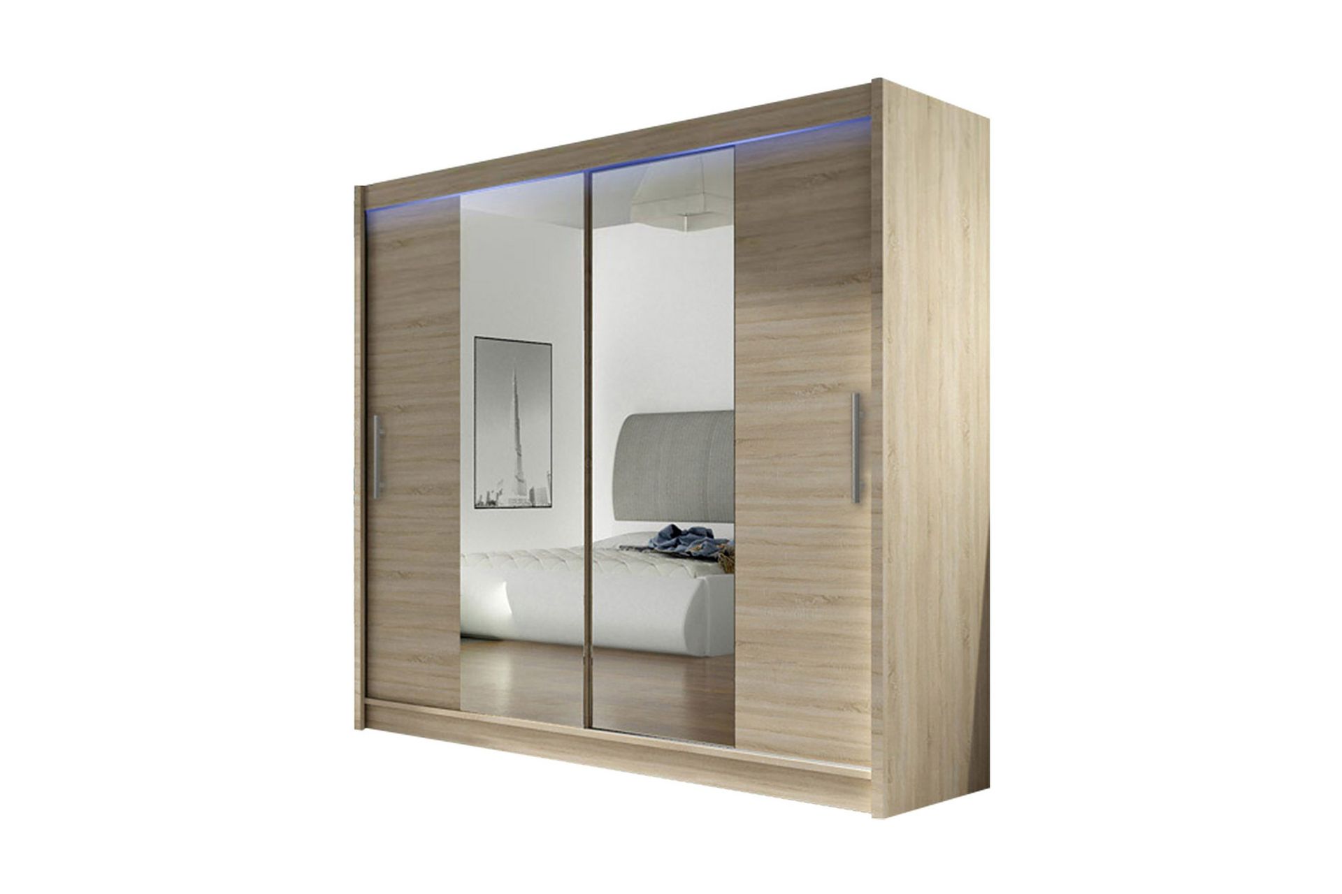 Prag Garderob 180x57x215 cm