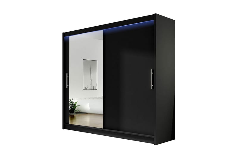 Prag Garderob 180x57x215 cm - Vit - Products - Förvaring - Garderober & garderobssystem