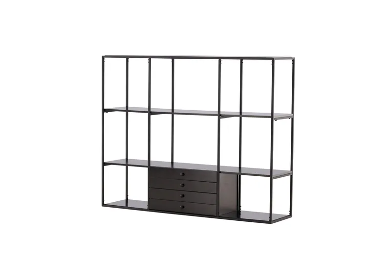 Amarillo Skåpsbyrå 120 cm - Svart - Products - Förvaring - Skåp - Förvaringsskåp