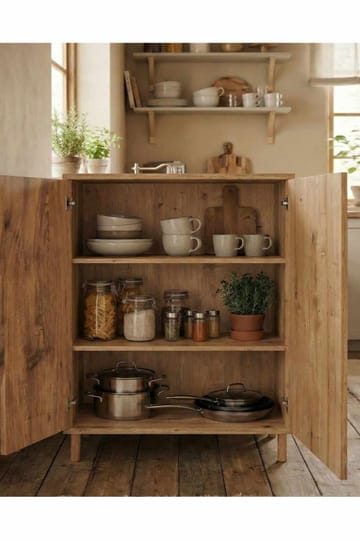 Belvo Multifunktionsskåp 60x85x30 cm - Sapphire Oak - Products - Förvaring - Skåp - Förvaringsskåp