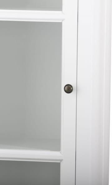 Bristol vitrinskåp höjd 166 cm - Nordic furniture group - vit - Products - Förvaring - Skåp - Vitrinskåp