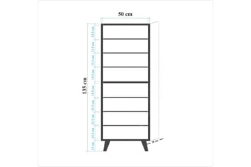 Brokind Skoskåp 50 cm - Brun - Products - Förvaring - Skåp - Förvaringsskåp