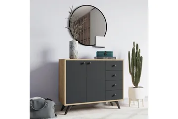 Desgrar Förvaringsskåp 100x82 cm - Brun - Products - Förvaring - Skåp - Förvaringsskåp