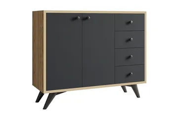 Desgrar Förvaringsskåp 100x82 cm - Brun - Products - Förvaring - Skåp - Förvaringsskåp