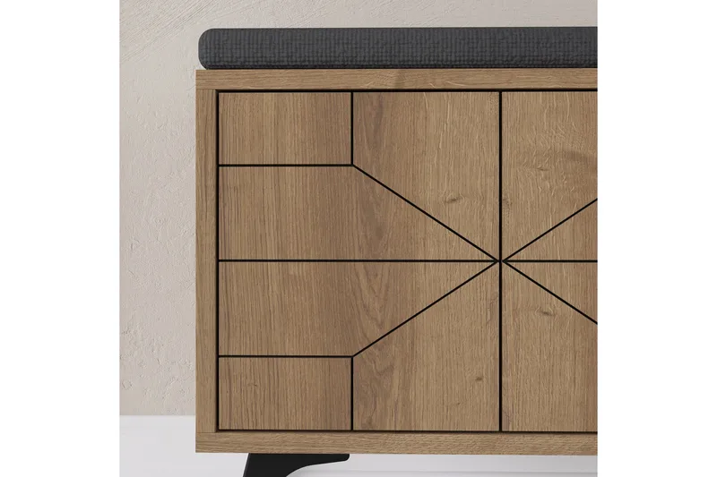 Dune Skoskåp 107 cm - Brun - Products - Förvaring - Skåp - Förvaringsskåp