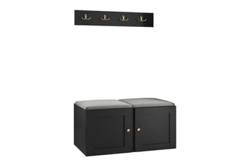 Dunvegan Highboard Black - Products - Förvaring - Skåp - Förvaringsskåp