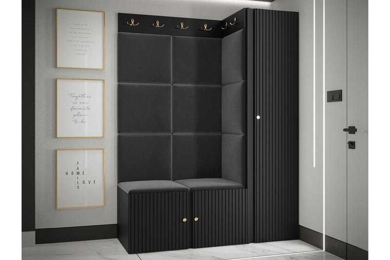 Dunvegan Highboard Black - Products - Förvaring - Skåp - Förvaringsskåp